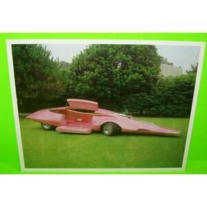 Pink Panther Limousine California Show Racer Car Original Photo Jay Ohrberg 1969